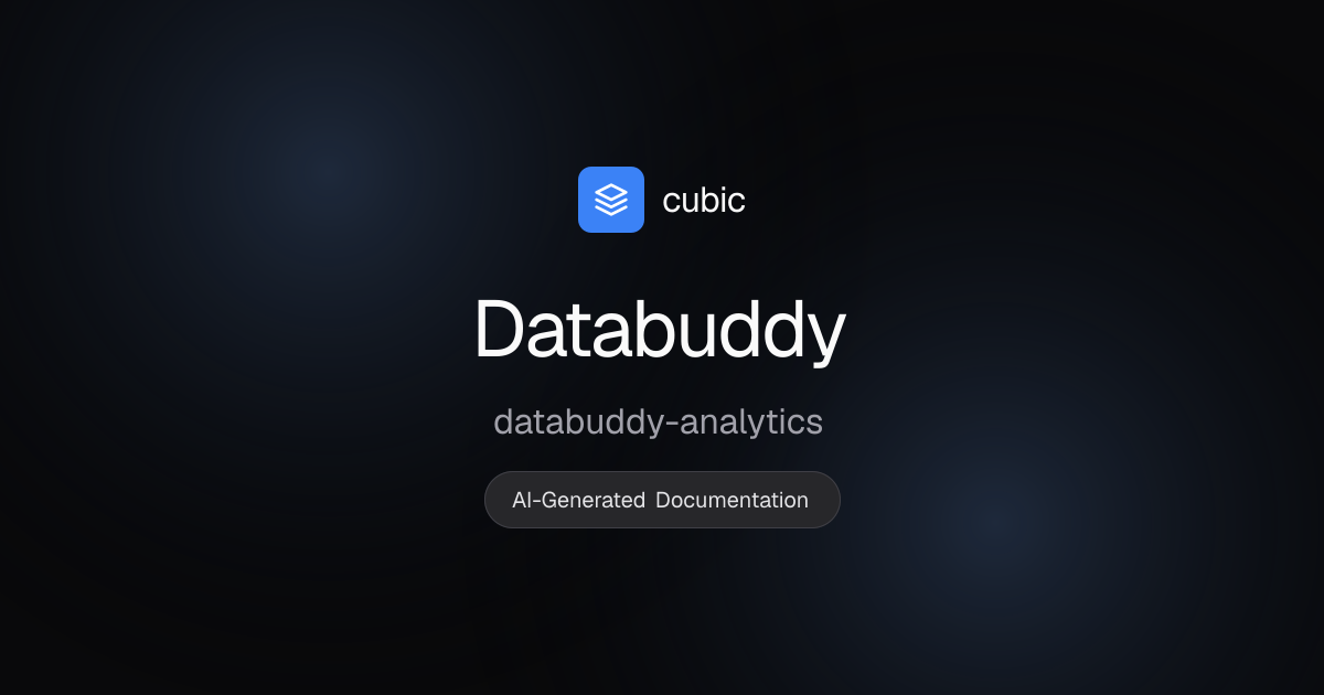 Databuddy Wiki - databuddy-analytics